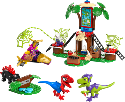 11200 Spidey and Gobby's Raptor Battle at Tree product image 2, provided for visual reference and product detail review