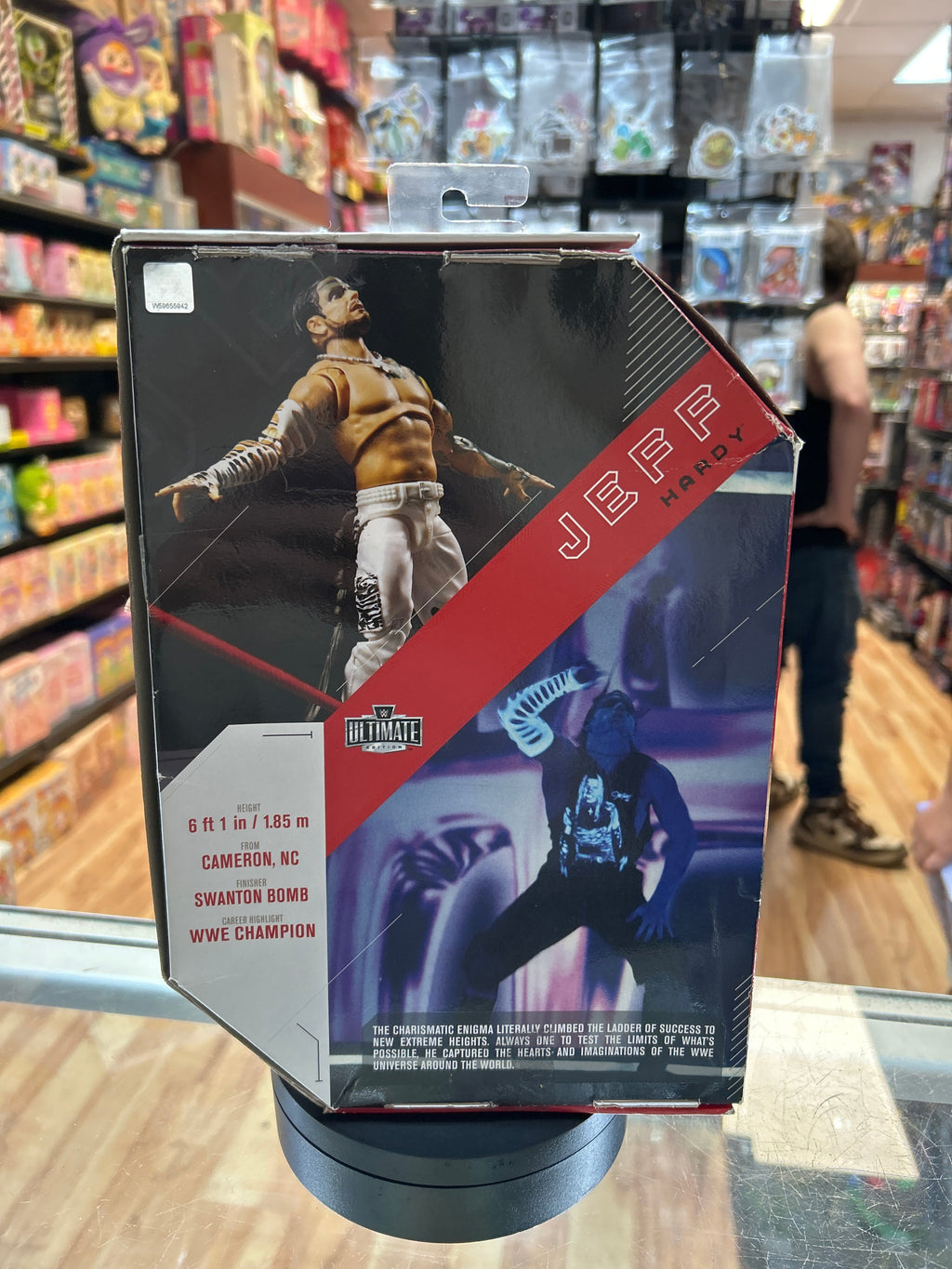 Jeff Hardy (WWE Ultimate Edition, Mattel) *COMPLETE* product image 4, provided for visual reference and product detail review