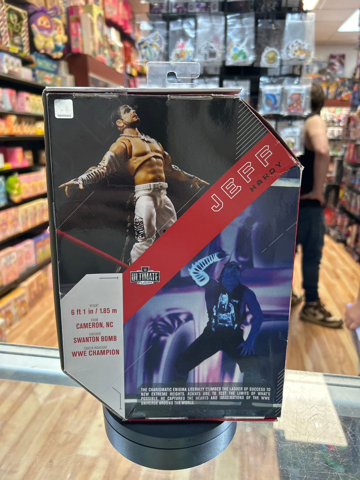 Jeff Hardy (WWE Ultimate Edition, Mattel) *COMPLETE* product image 4, provided for visual reference and product detail review