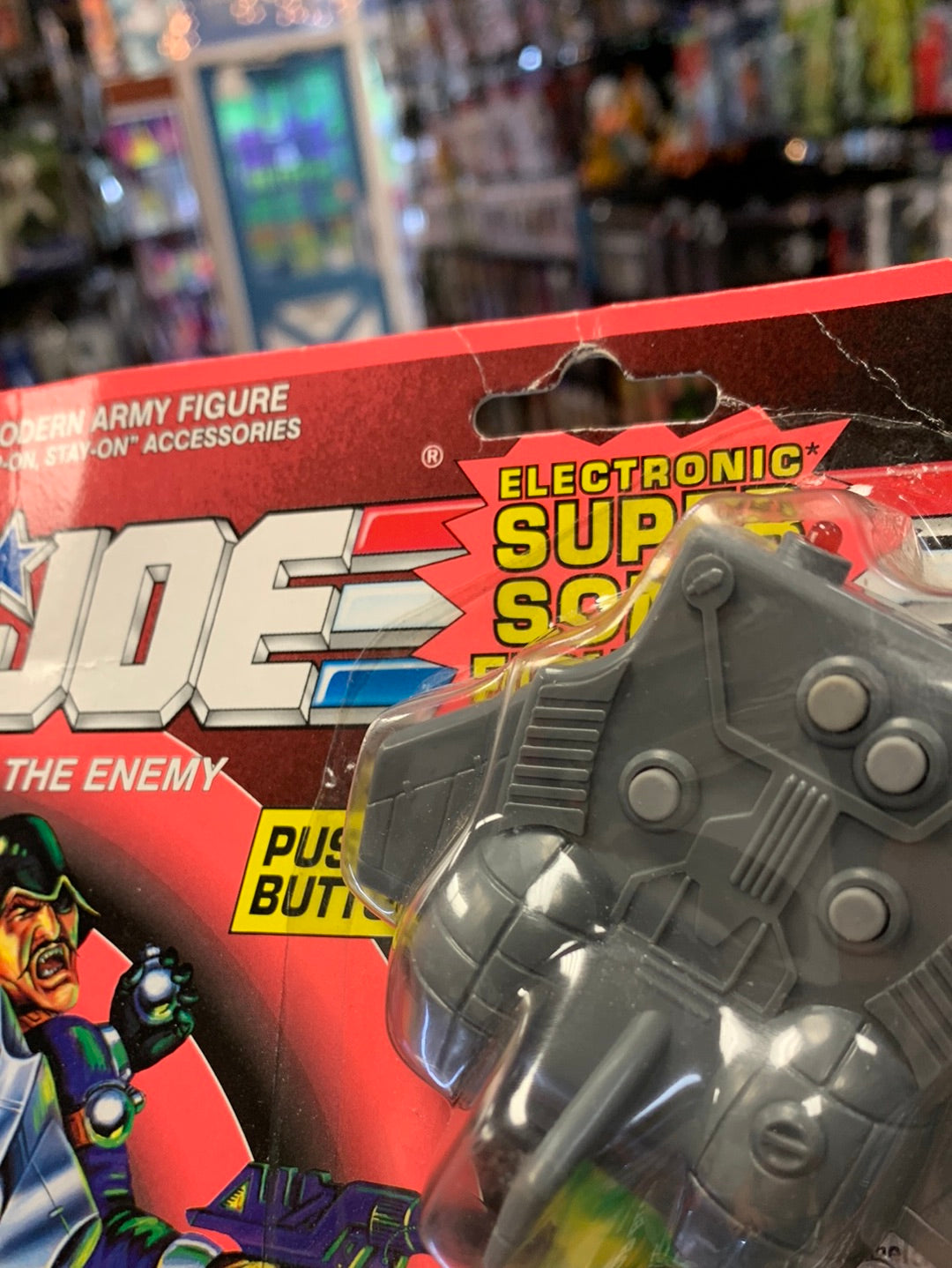 Sonic Fighters Major Bludd (Vintage GI Joe, Hasbro) Sealed product image 8, provided for visual reference and product detail