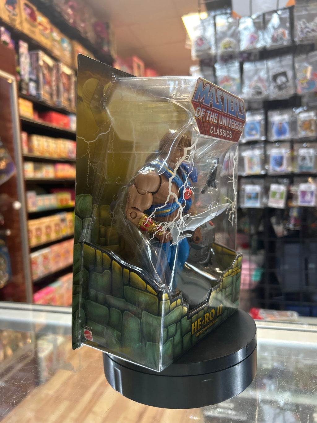 He-Ro II (Mattel, Classics, MOTU) **SEALED** product image 2, provided for visual reference and product detail review
