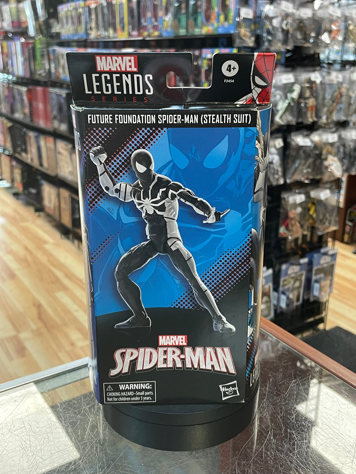 Future Foundation Spider-Man (Marvel Legends, Hasbro) *SEALED* product image 1, provided for visual reference and product