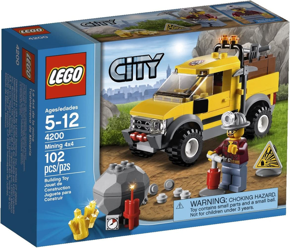4200 City Mining 4x4 (Retired) (New Sealed)