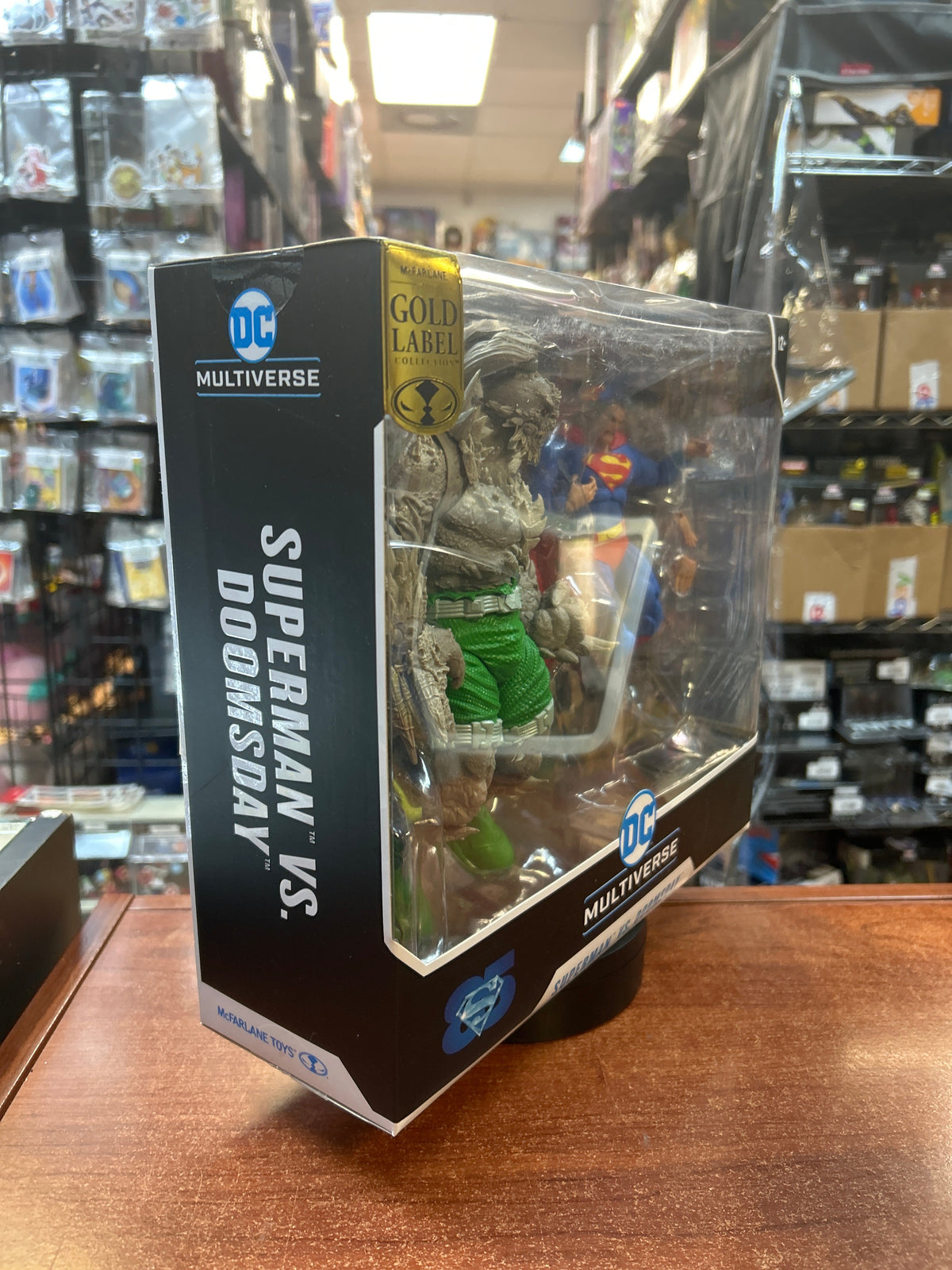 Superman vs Doomsday (DC Multiverse, McFarlane) **SEALED** product image 2, provided for visual reference and product detail