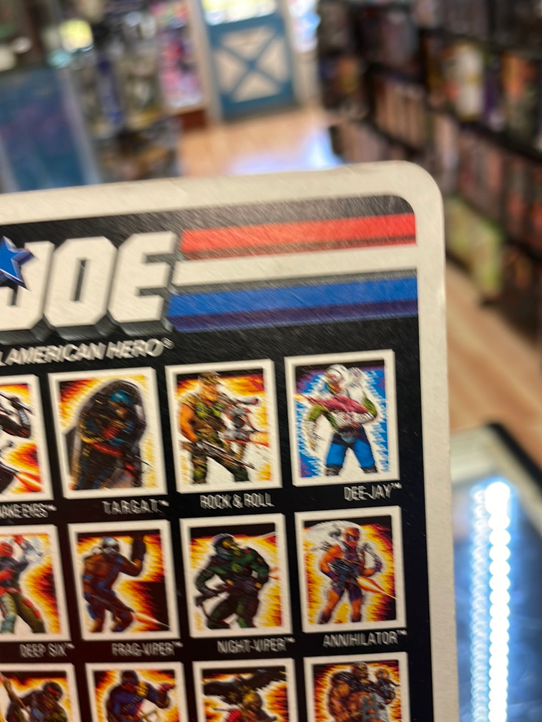Astro Viper with Micro Figure (Vintage GI Joe, Hasbro) Sealed product image 13, provided for visual reference and product