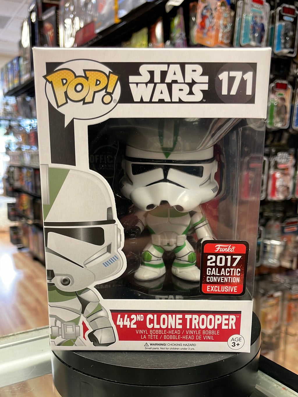 442nd Clone Trooper #171 (Funko Pop! Star Wars) product image 1, provided for visual reference and product detail review