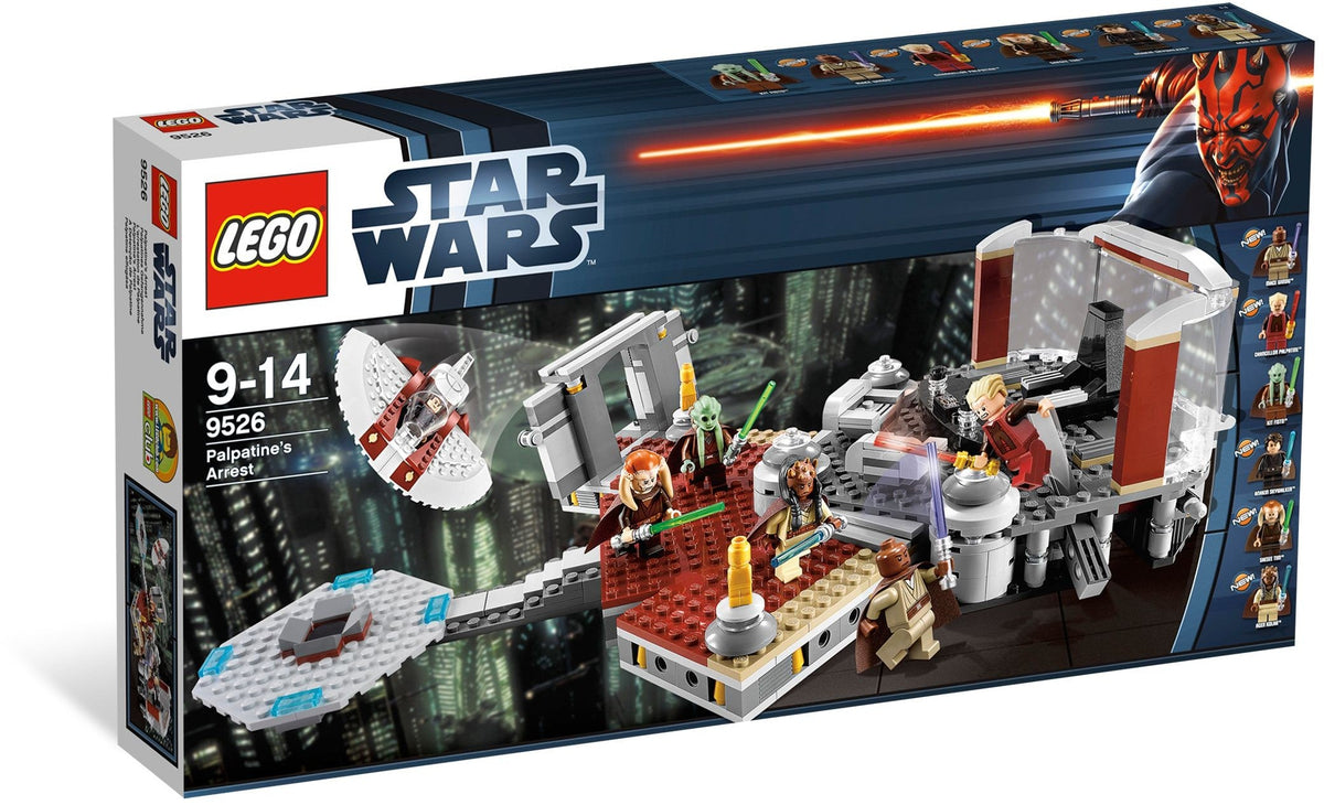 9526 Star Wars Palpatine's Arrest (Retired) (New Sealed) product image 1, provided for visual reference and product detail