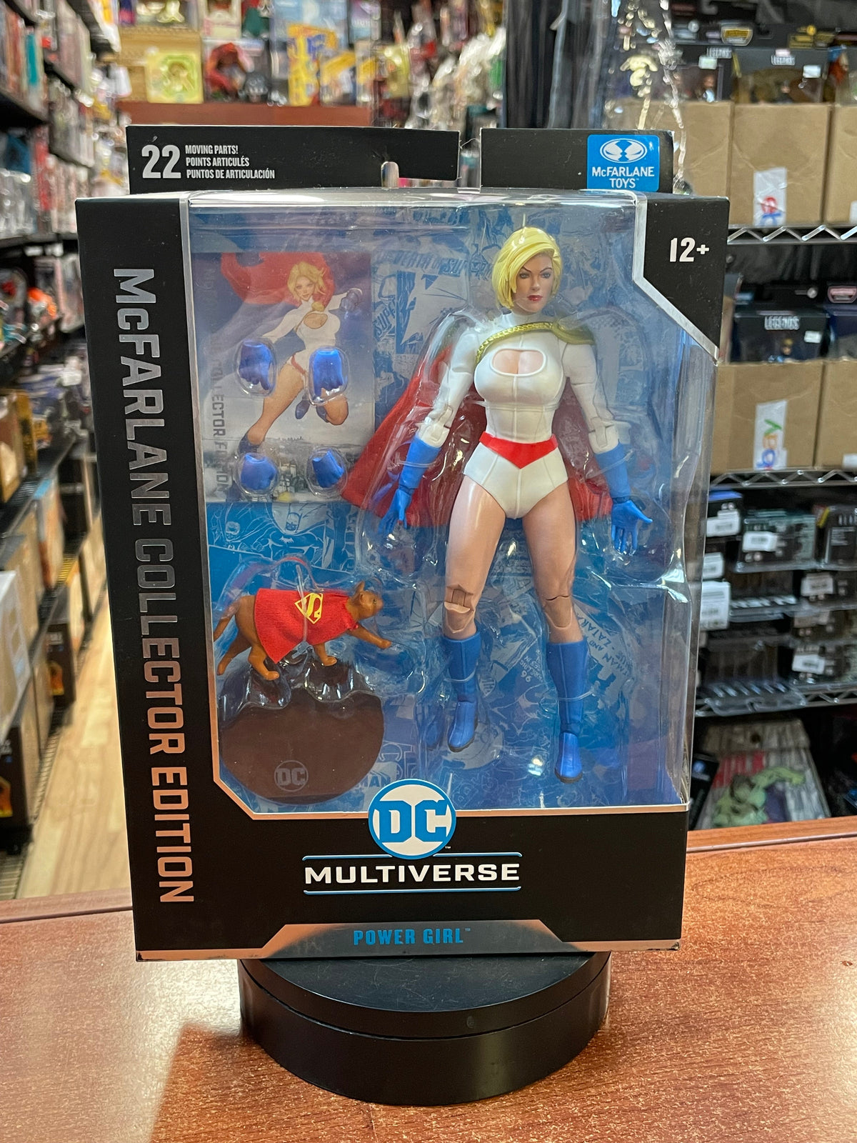 Power Girl -Collectors- (McFarlane, DC Multiverse) **SEALED** product image 1, provided for visual reference and product