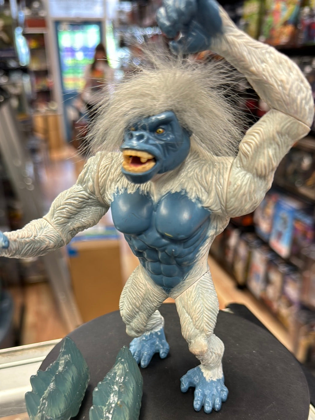 Blizzard 6” Complete (Playmates, Vintage Primal Rage) product image 2, provided for visual reference and product detail