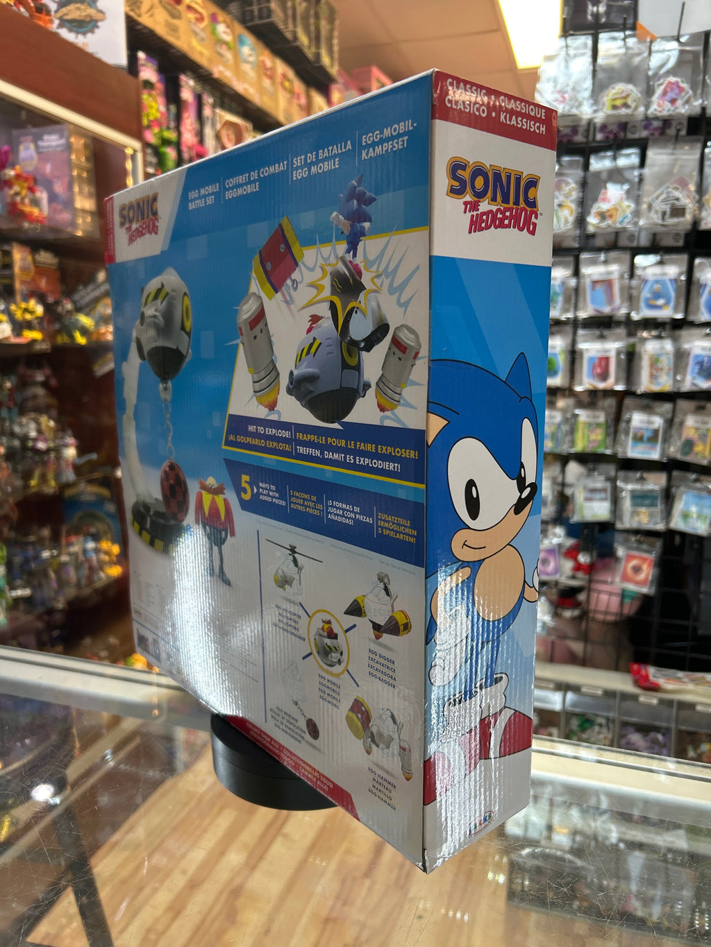 Egg Mobile Battle Set (Sonic The Hedgehog, Jakks Pacific) **SEALED** product image 3, provided for visual reference and