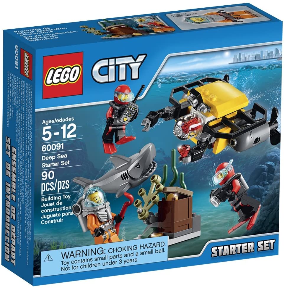 60091 Deep Sea Starter Set (Retired) (New Sealed) product image 1, provided for visual reference and product detail review