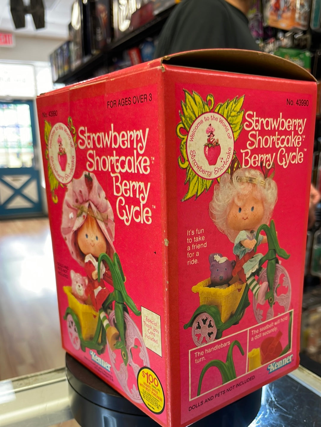 Berry Cycle (Vintage Strawberry Shortcake, Kenner) Sealed product image 4, provided for visual reference and product detail