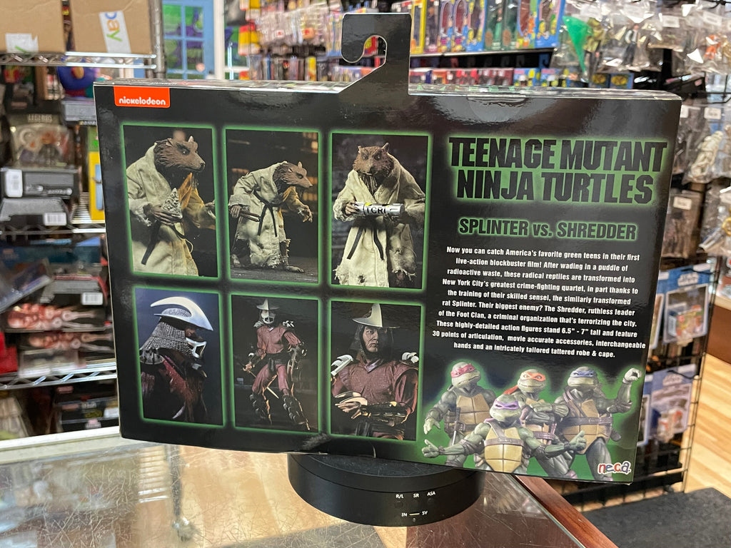 Splinter & Shredder (Neca, TMNT) **SEALED** product image 2, provided for visual reference and product detail review