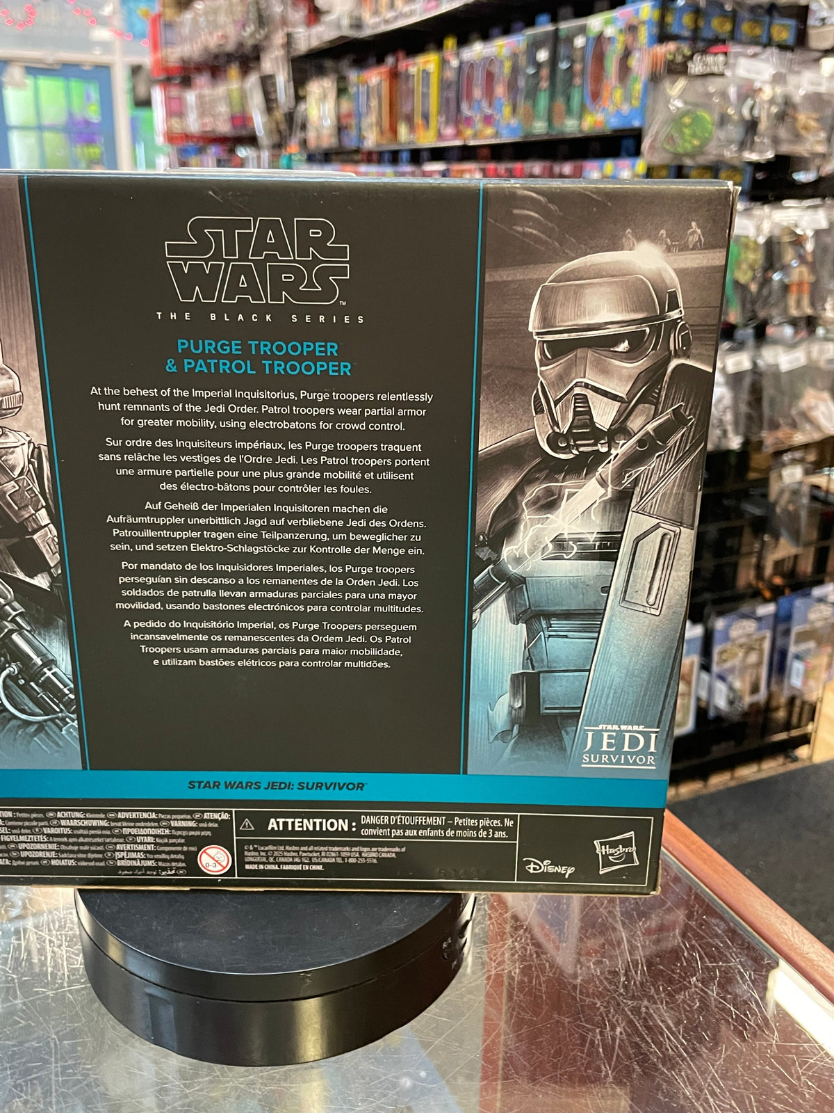 Purge Trooper & Patrol Trooper (Star Wars Black Series, Hasbro) **SEALED** product image 8, provided for visual reference