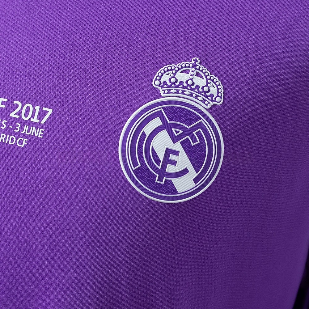 Real Madrid Jersey 2016/17 Away Retro Football Kit Long product image 5