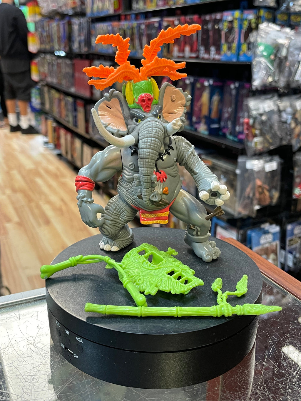 Doctor El 2459 (TMNT Ninja Turtles, Playmates) **INCOMPLETE** product image 1, provided for visual reference and product