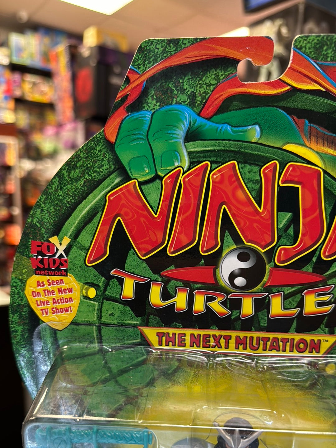 Shredder Next Mutation (Vintage TMNT NInja Turtles, Playmates) Sealed product image 2, provided for visual reference and