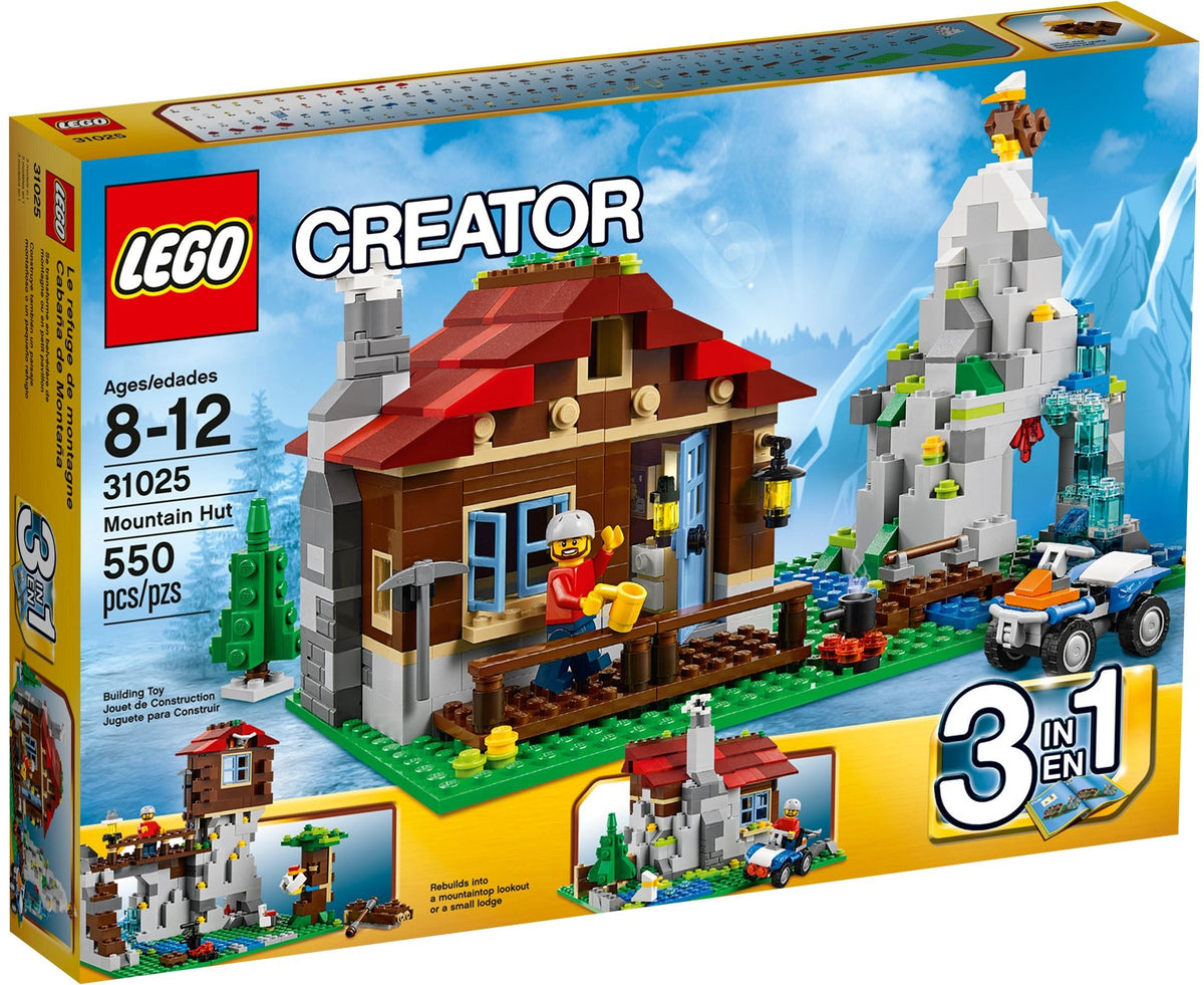 31025 Creator Mountain Hut (Retired) (New Sealed) product image 1, provided for visual reference and product detail review