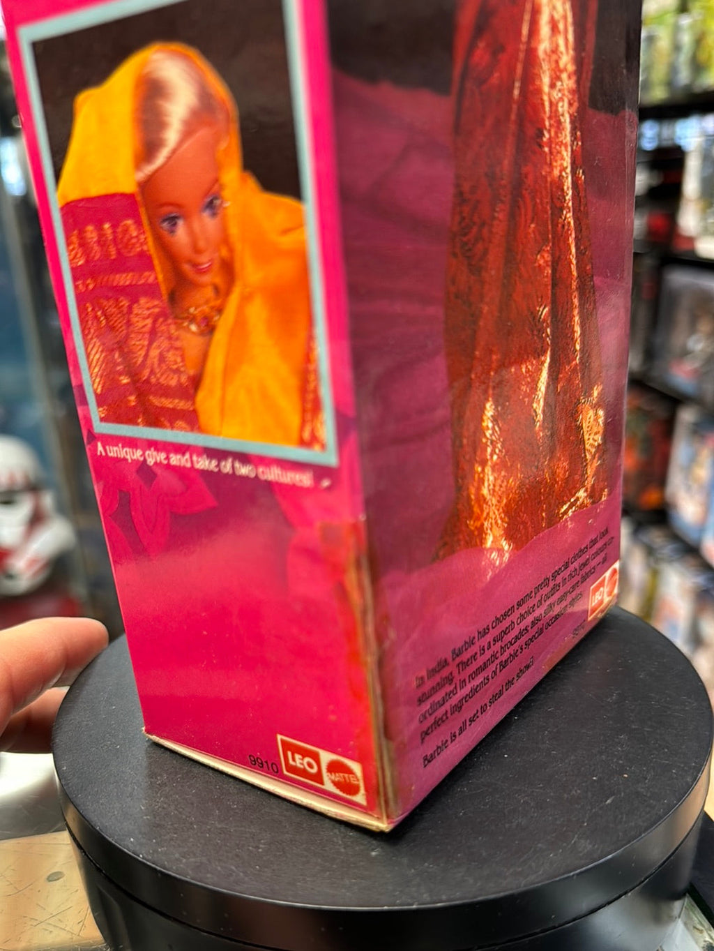Purple Dress Barbie In India 9910 (Vintage Barbie, Leo Mattel) product image 10, provided for visual reference and product
