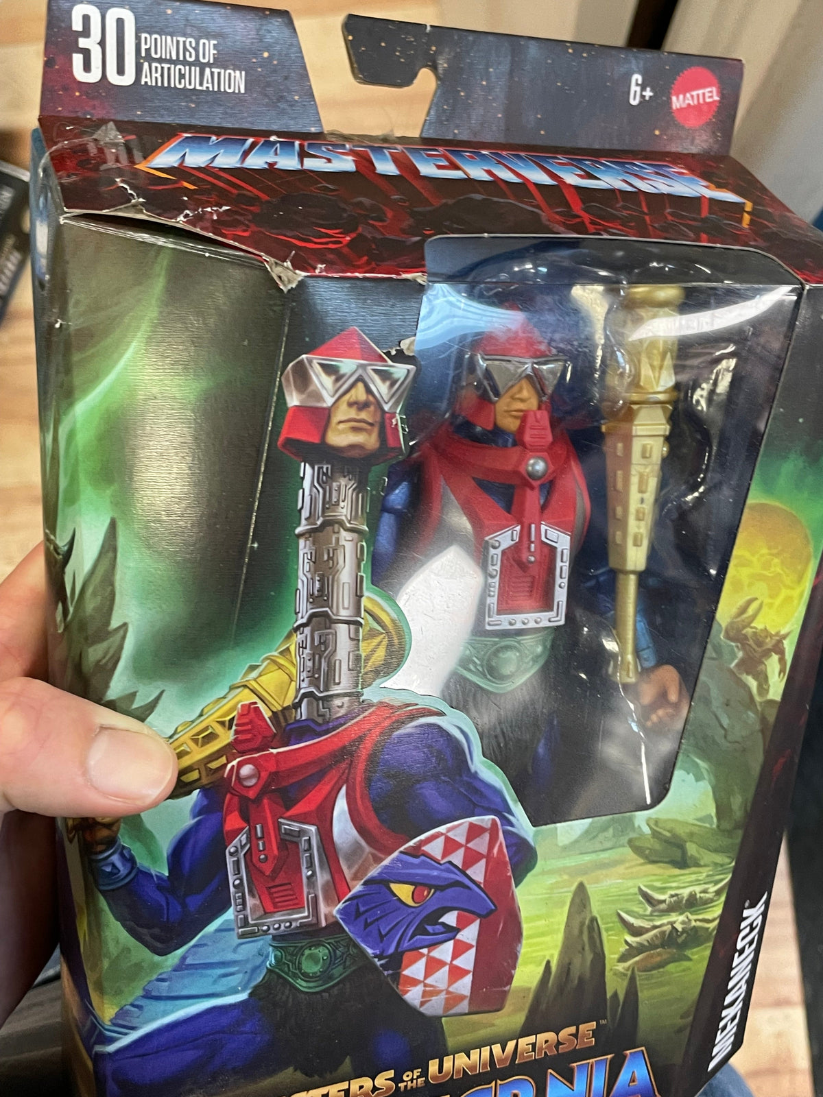New Eternia Mekaneck (MOTU Masterverse, Mattel) **SEALED** product image 7, provided for visual reference and product detail