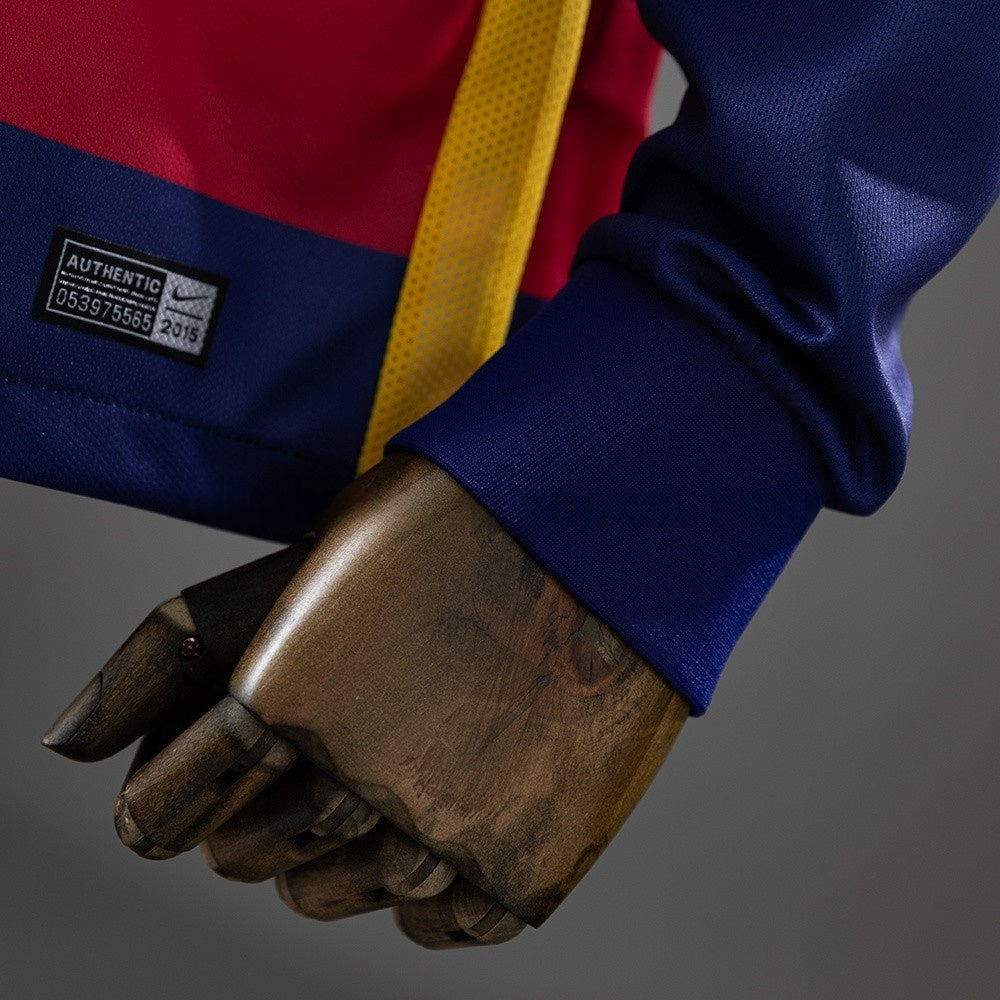 Barcelona Jersey 2015-16 Home Retro Kit Long Sleeves product image 3