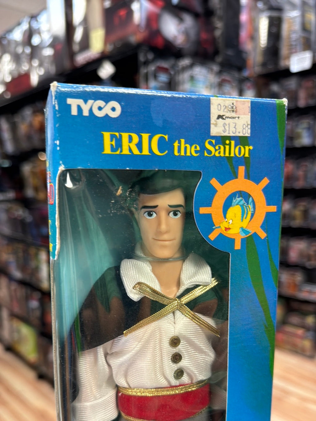 Eric the Sailor (Vintage Little Mermaid, TYCO) product image 6, provided for visual reference and product detail review