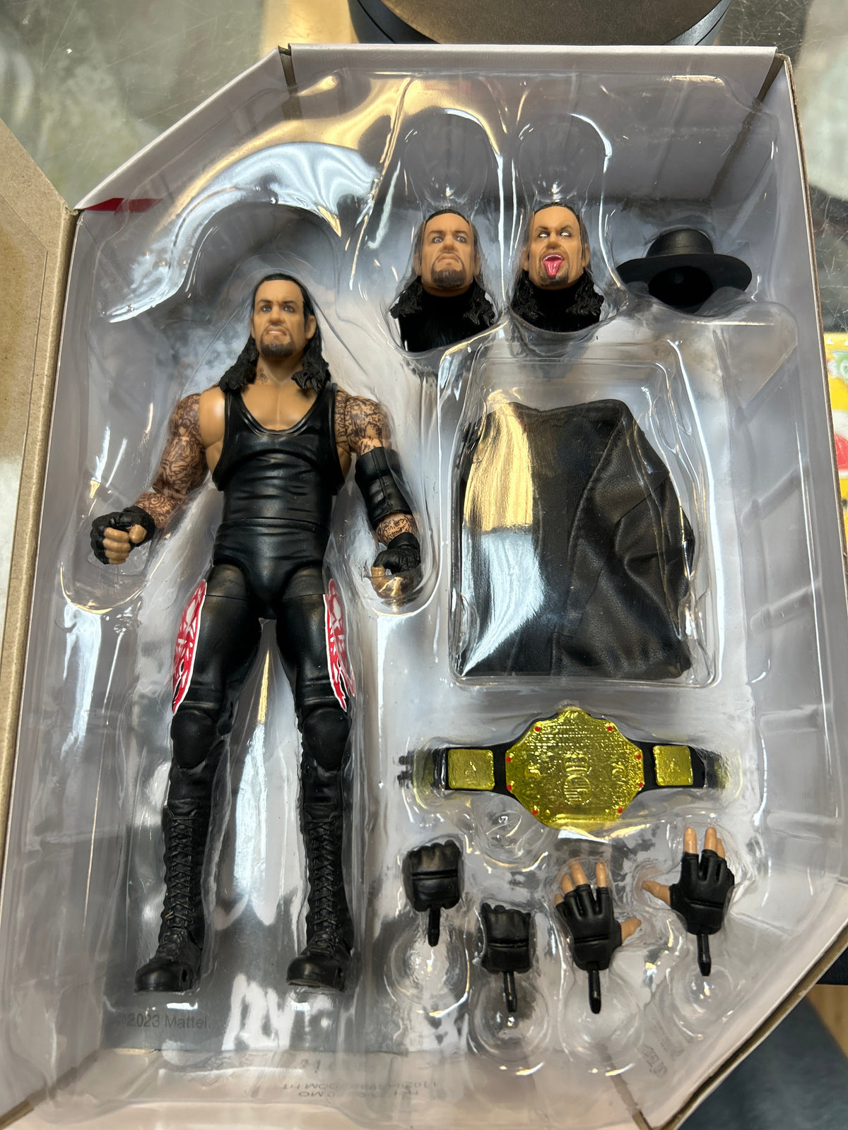 Undertaker -Takerover- (WWE Ultimate Edition, Mattel) *COMPLETE* product image 7, provided for visual reference and product