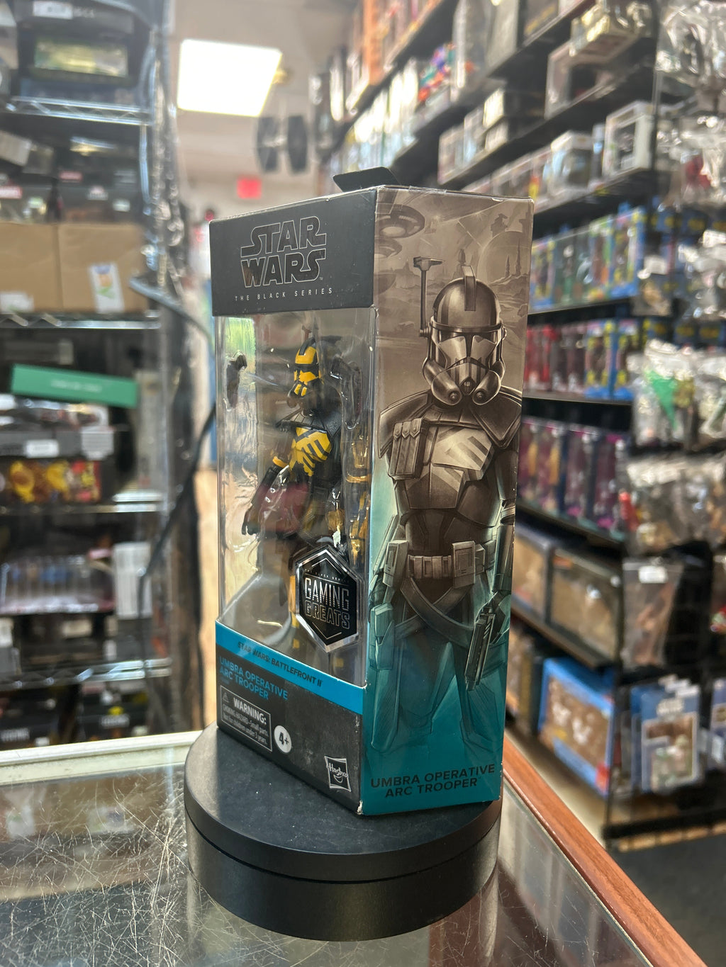 Umbra Operative ARC Trooper (Star Wars Black Series, Hasbro) **SEALED** product image 6, provided for visual reference and