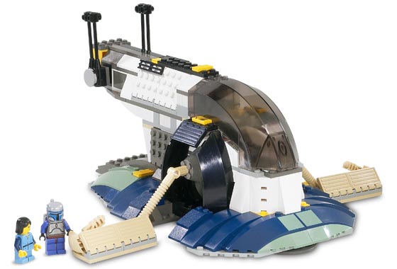 7153 Jango Fett's Slave I (Retired) (Certified Complete) product image 2, provided for visual reference and product detail