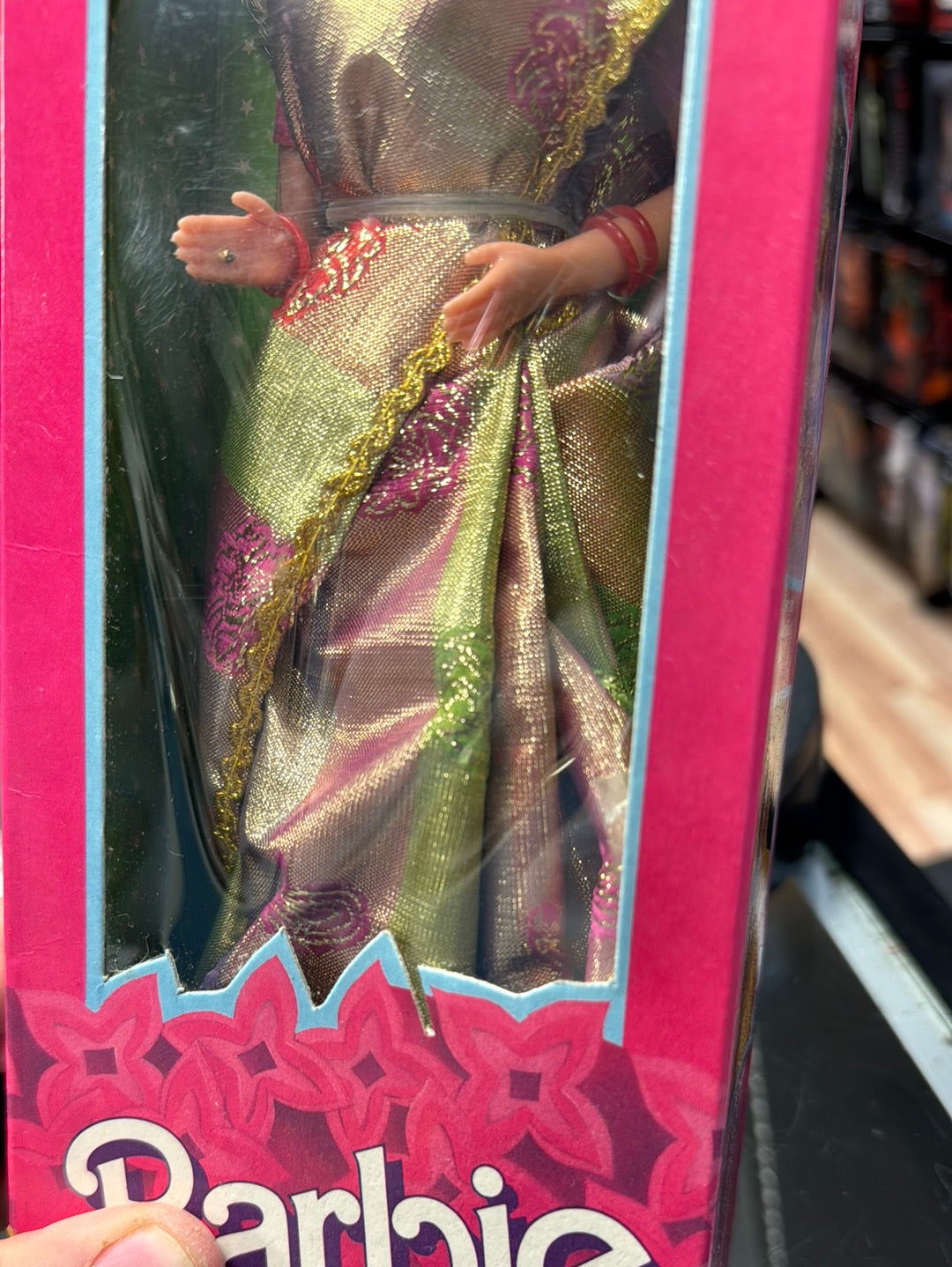 Gold Dress Barbie In India 9910 (Vintage Barbie, Leo Mattel) product image 16, provided for visual reference and product