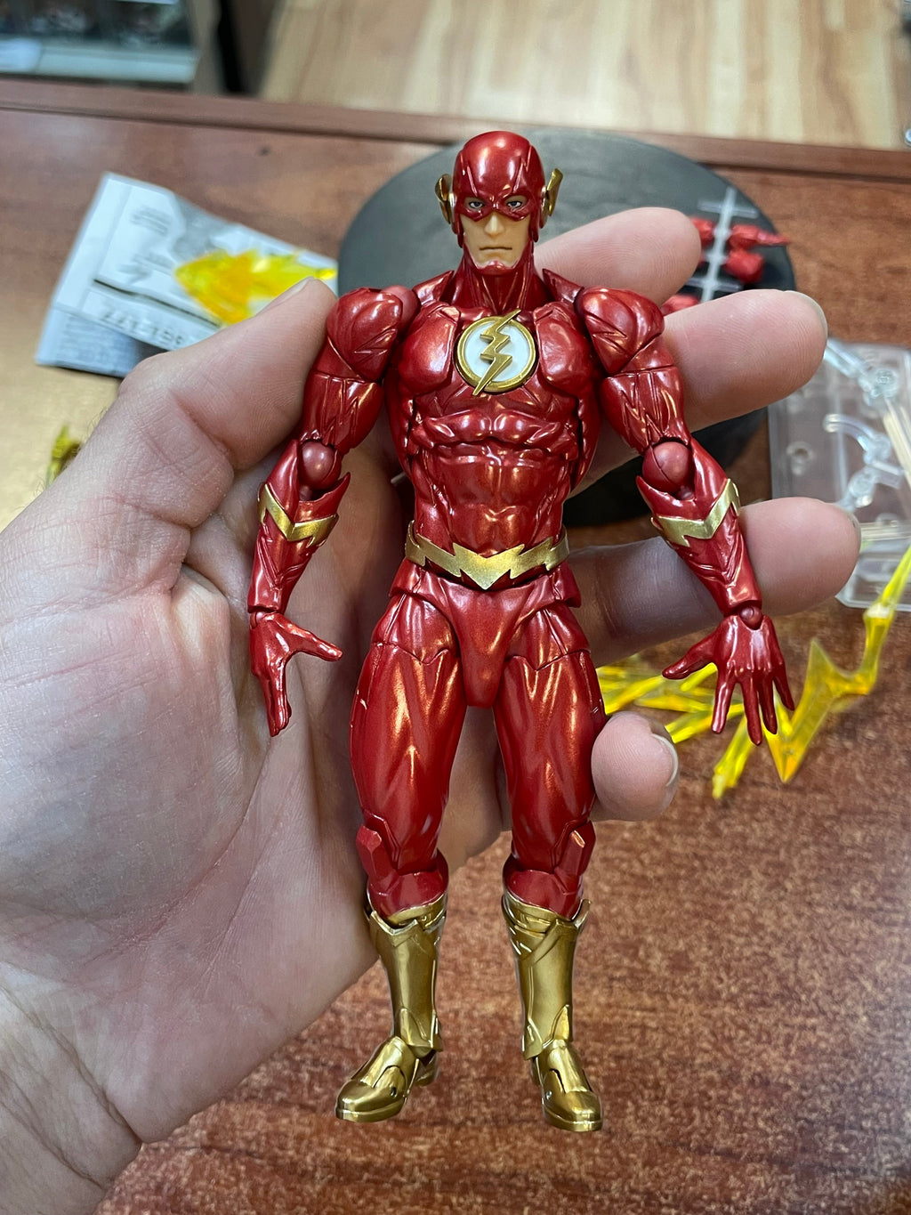 The Flash (Revoltech, Amazing Yamaguchi, DC Comics) COMPLETE product image 9, provided for visual reference and product