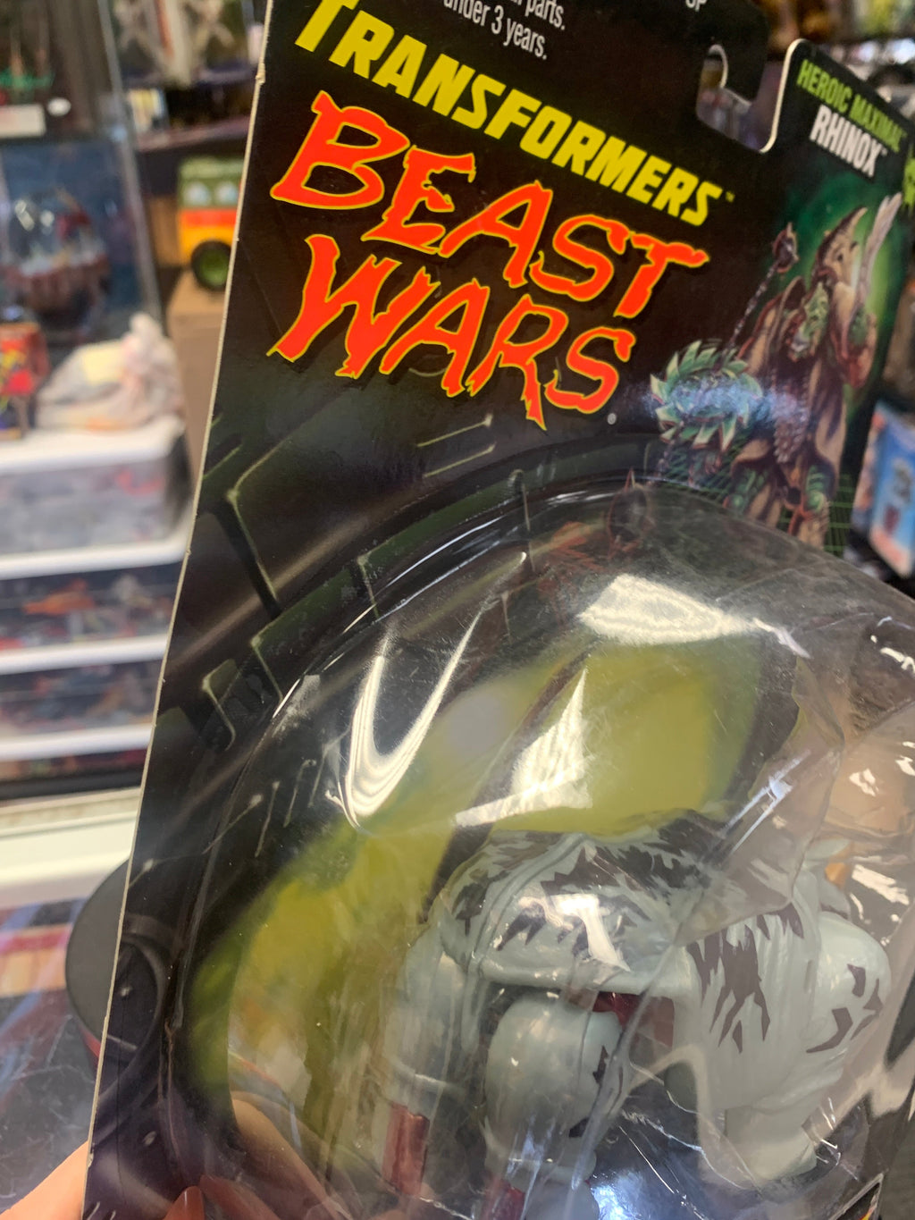 Heroic Maximal Rhinox Deluxe (Transformers Beast Wars, Hasbro) product image 3, provided for visual reference and product