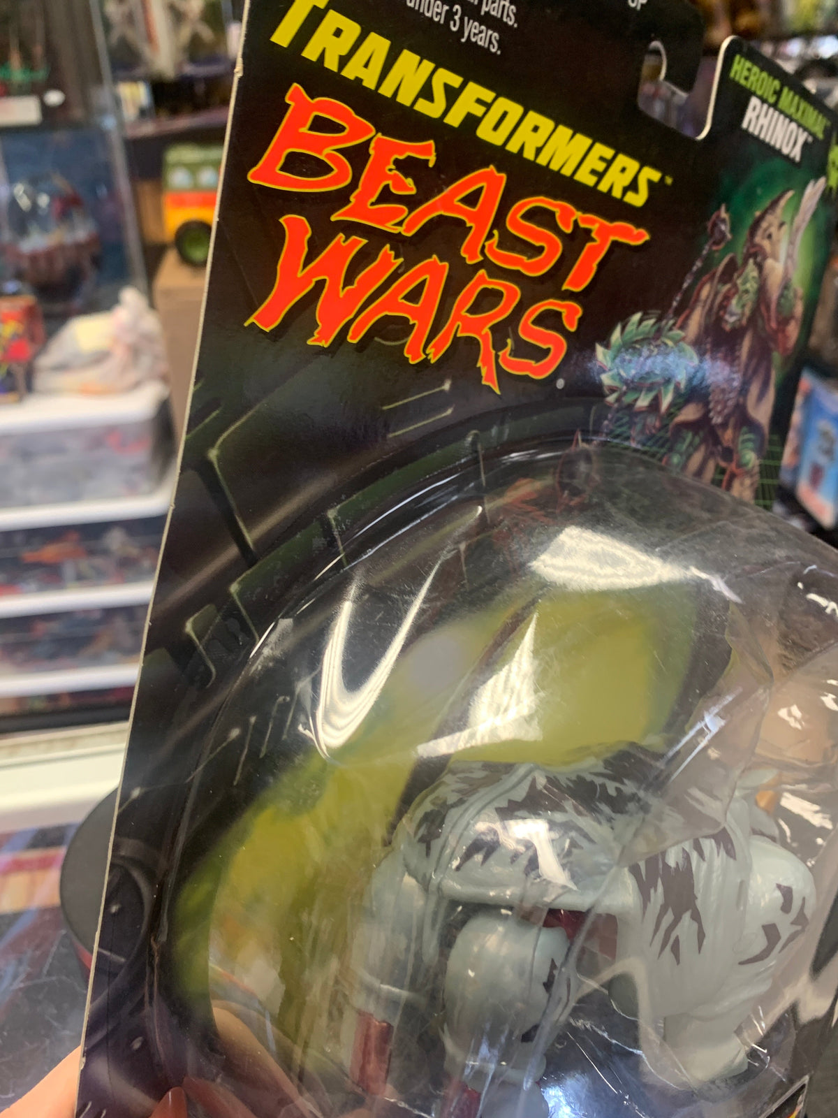 Heroic Maximal Rhinox Deluxe (Transformers Beast Wars, Hasbro) product image 3, provided for visual reference and product