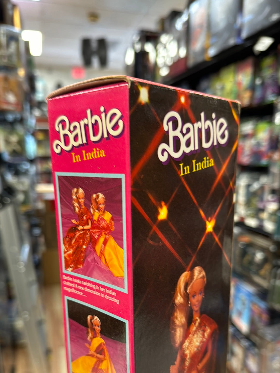 Purple Dress Barbie In India 9910 (Vintage Barbie, Leo Mattel) product image 7, provided for visual reference and product