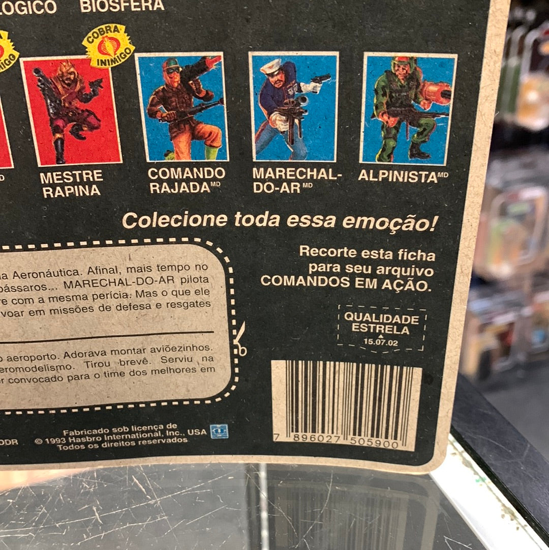 Gung Ho (Vintage GI Joe Estella Brazil, Commandos Em Acao) Sealed product image 13, provided for visual reference and