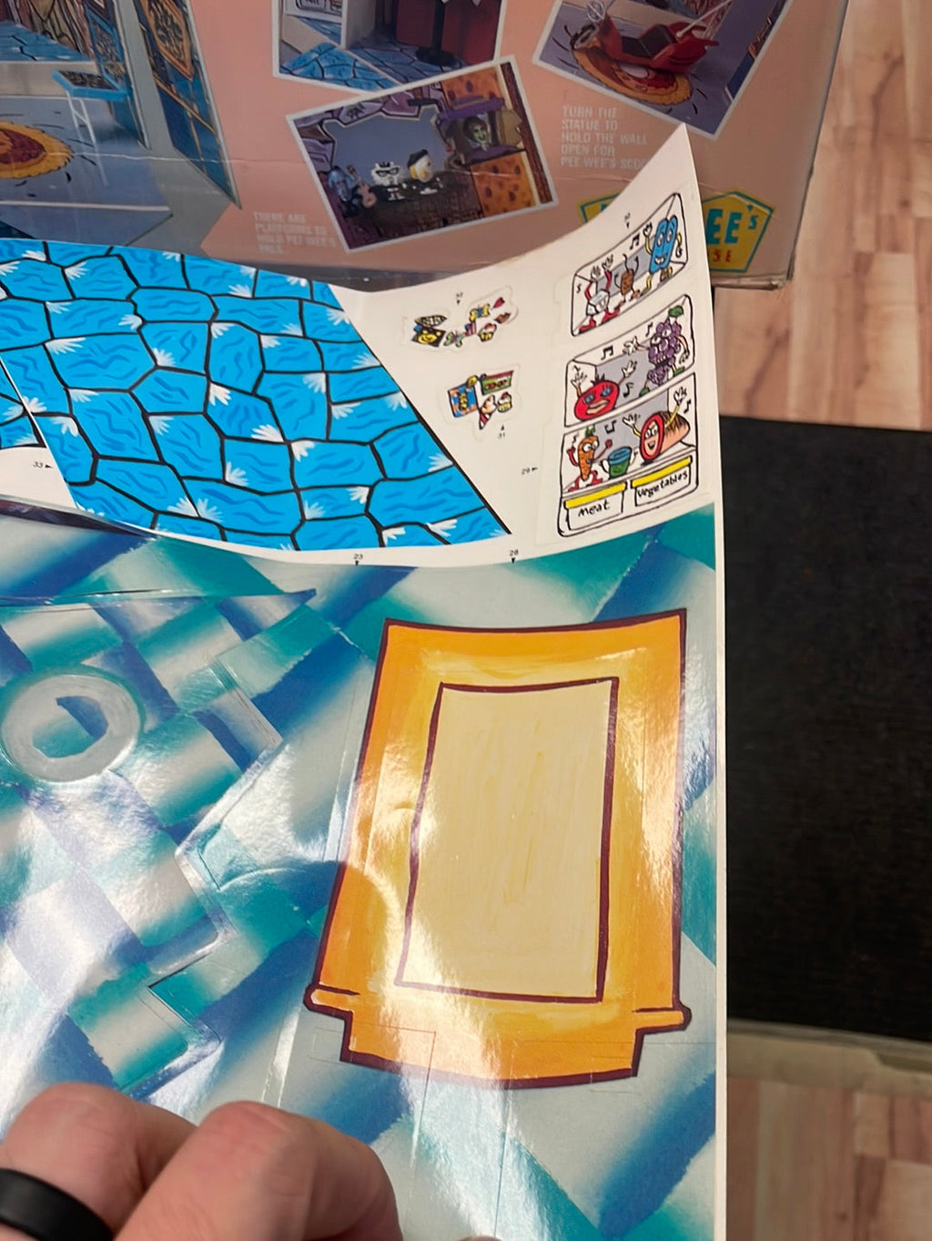 Pee Wee’s Playhouse (Matchbox, Vintage Pee Wee Herman) Unused Contents product image 22, provided for visual reference and