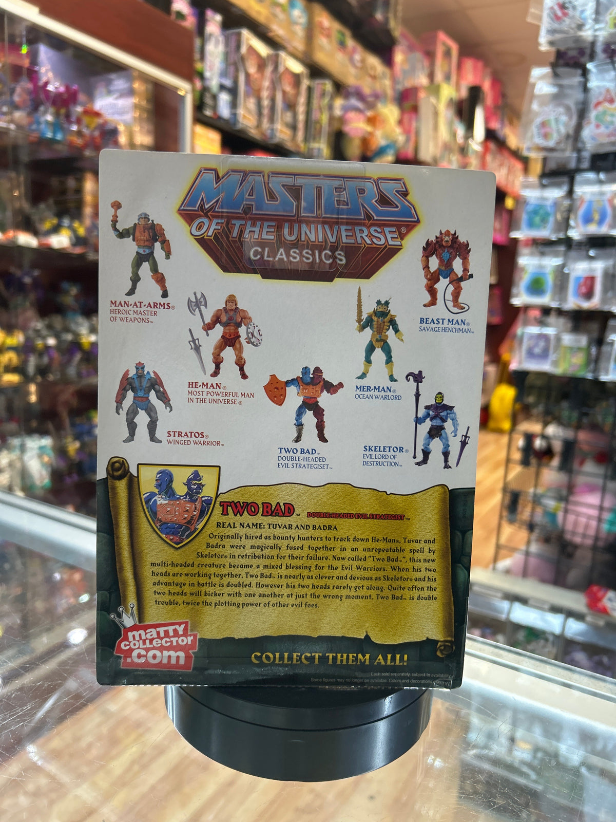 Two Bad (Mattel, Classics, MOTU) **SEALED** product image 4, provided for visual reference and product detail review