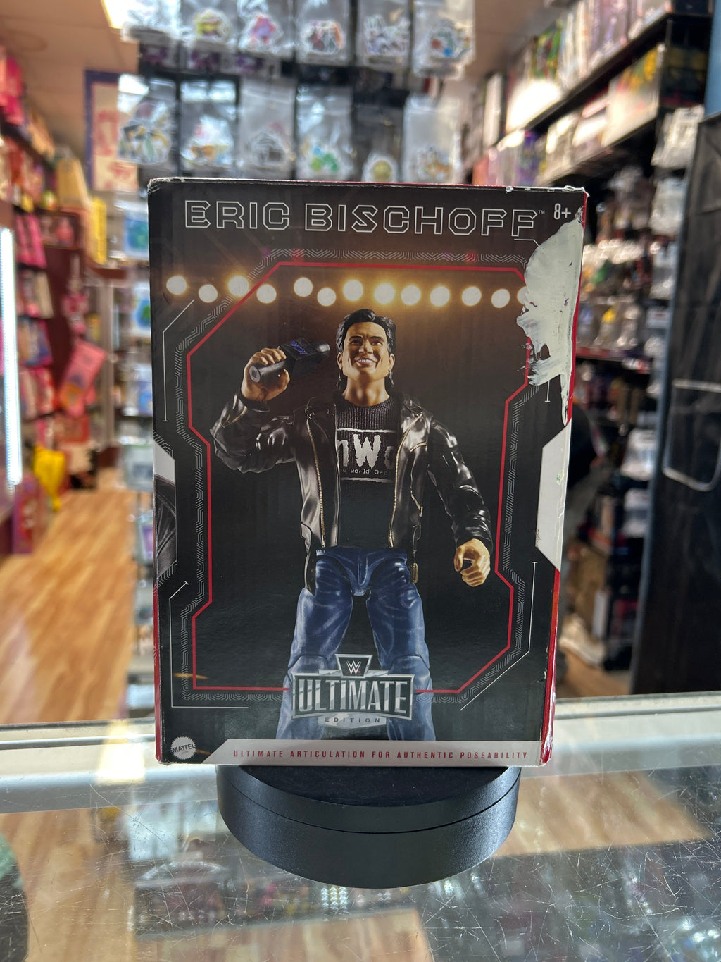 Eric Bischoff (WWE Ultimate Edition, Mattel) *COMPLETE* product image 4, provided for visual reference and product detail