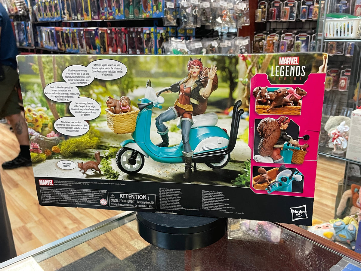 Squirrel Girl Deluxe (Marvel Legends, Hasbro) **SEALED** product image 6, provided for visual reference and product detail