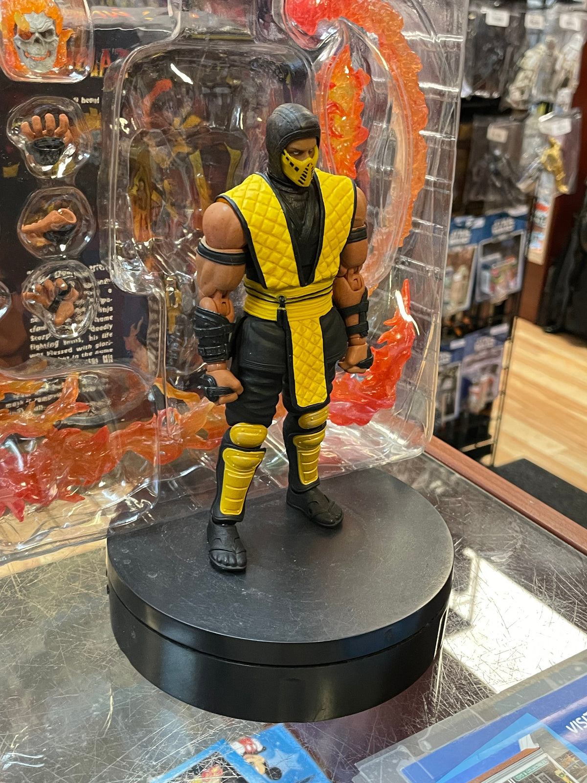 Scorpion 2020 Event Exclusive (Mortal Kombat, Storm Collectibles) INCOMPLETE product image 5, provided for visual reference