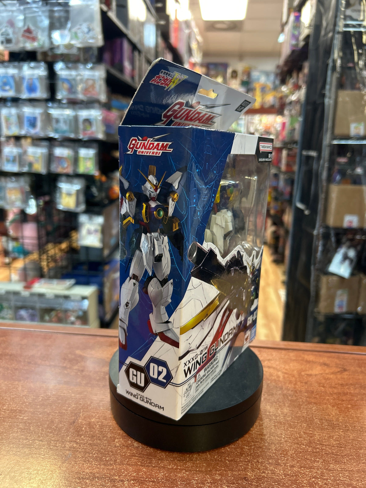 GU-02 Wing Gundam (Bandai Namco, Gundam) **SEALED** product image 2, provided for visual reference and product detail review