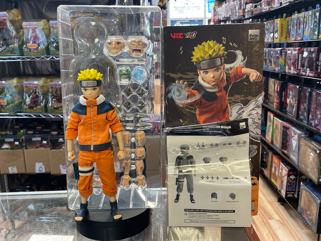 Naruto Uzumaki 1/6 Scale (Naruto Shippuden, FigZero Three Zero) COMPLETE product image 1, provided for visual reference and