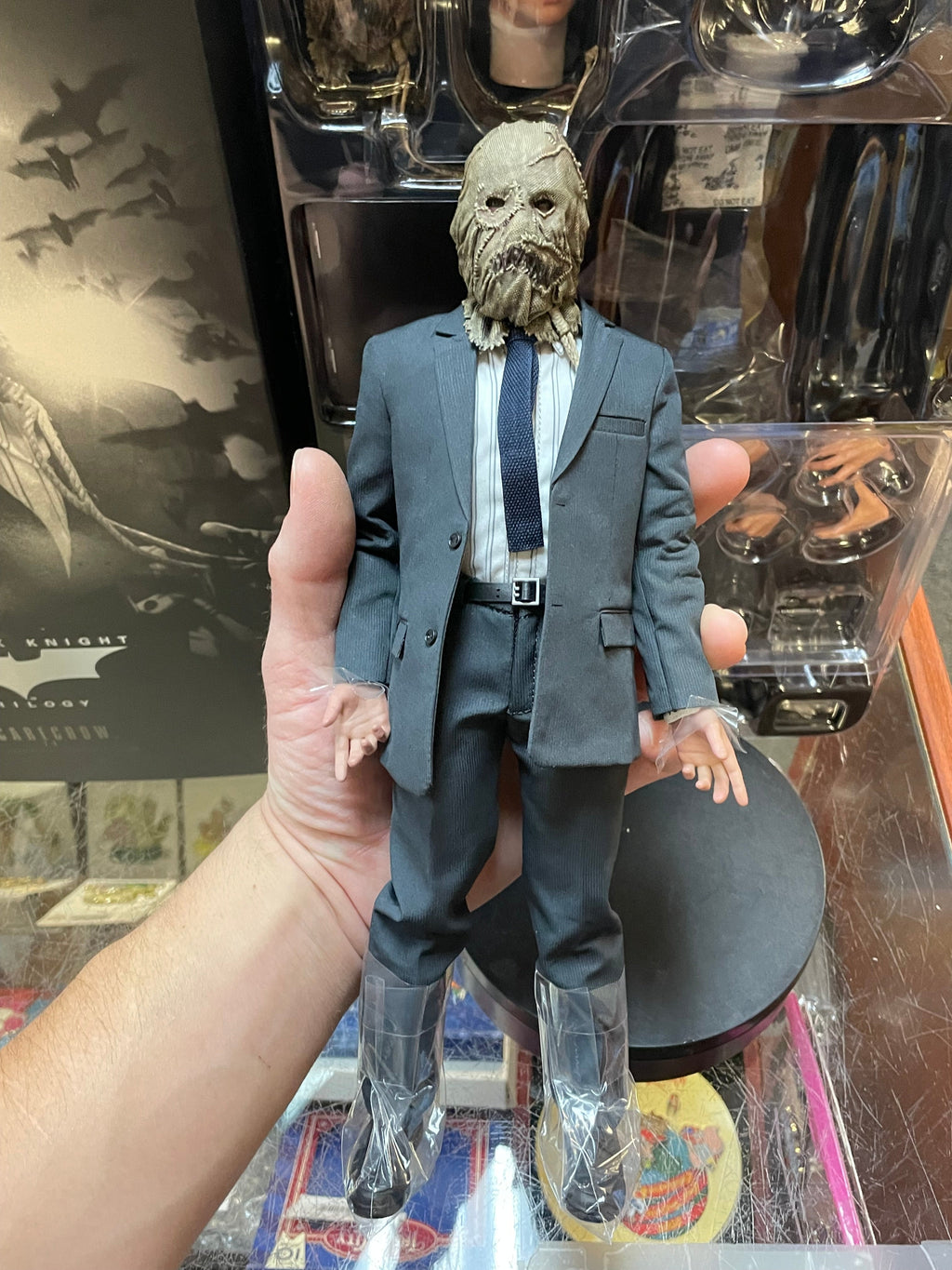 Scarecrow 2.0 MMS801 (Batman The Dark Knight Trilogy, Hot Toys) NEW/OPEN product image 4, provided for visual reference and