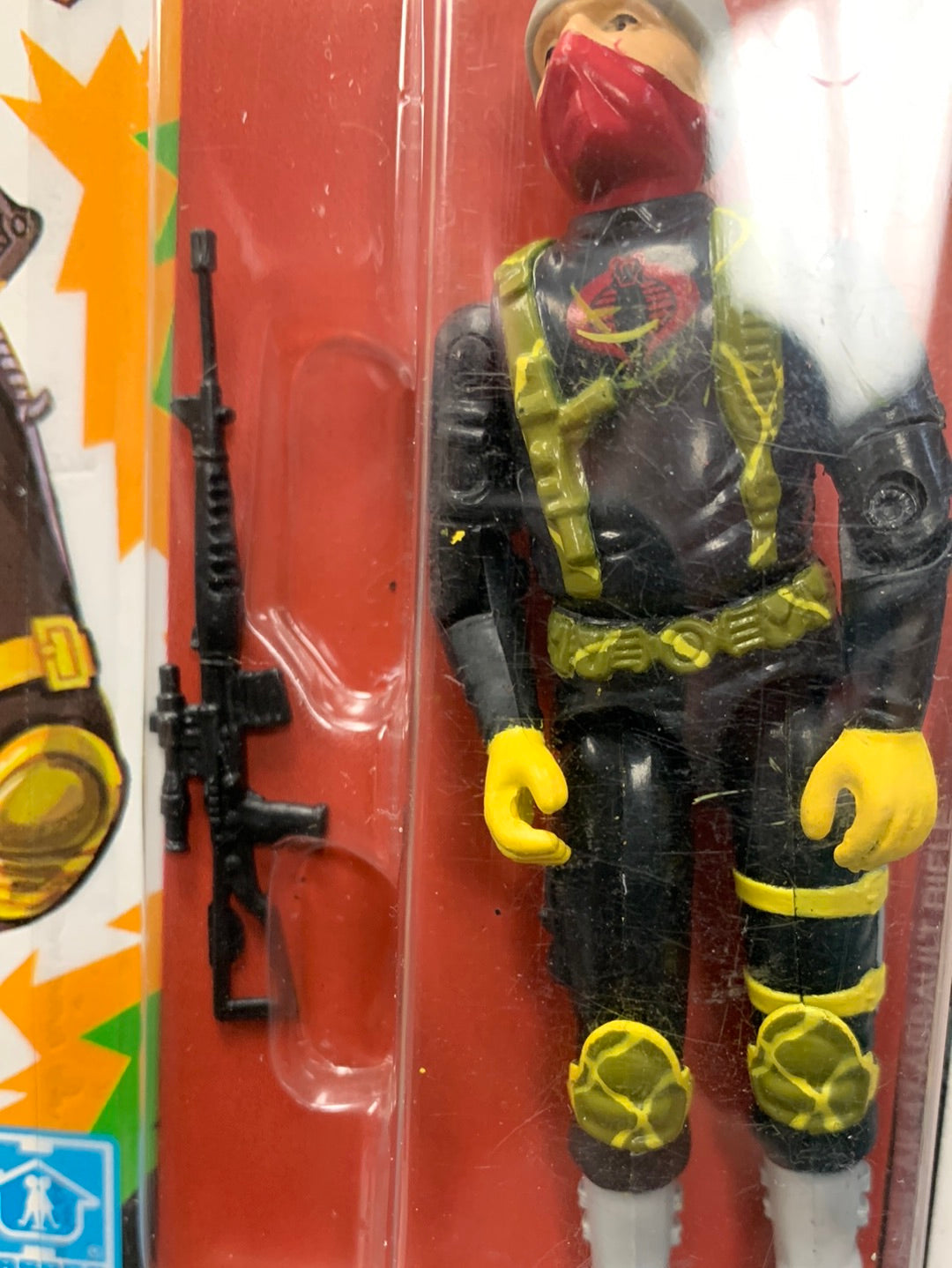Python Patrol Python Patrol Officer AA (Vintage GI Joe, Hasbro) Sealed product image 11, provided for visual reference and