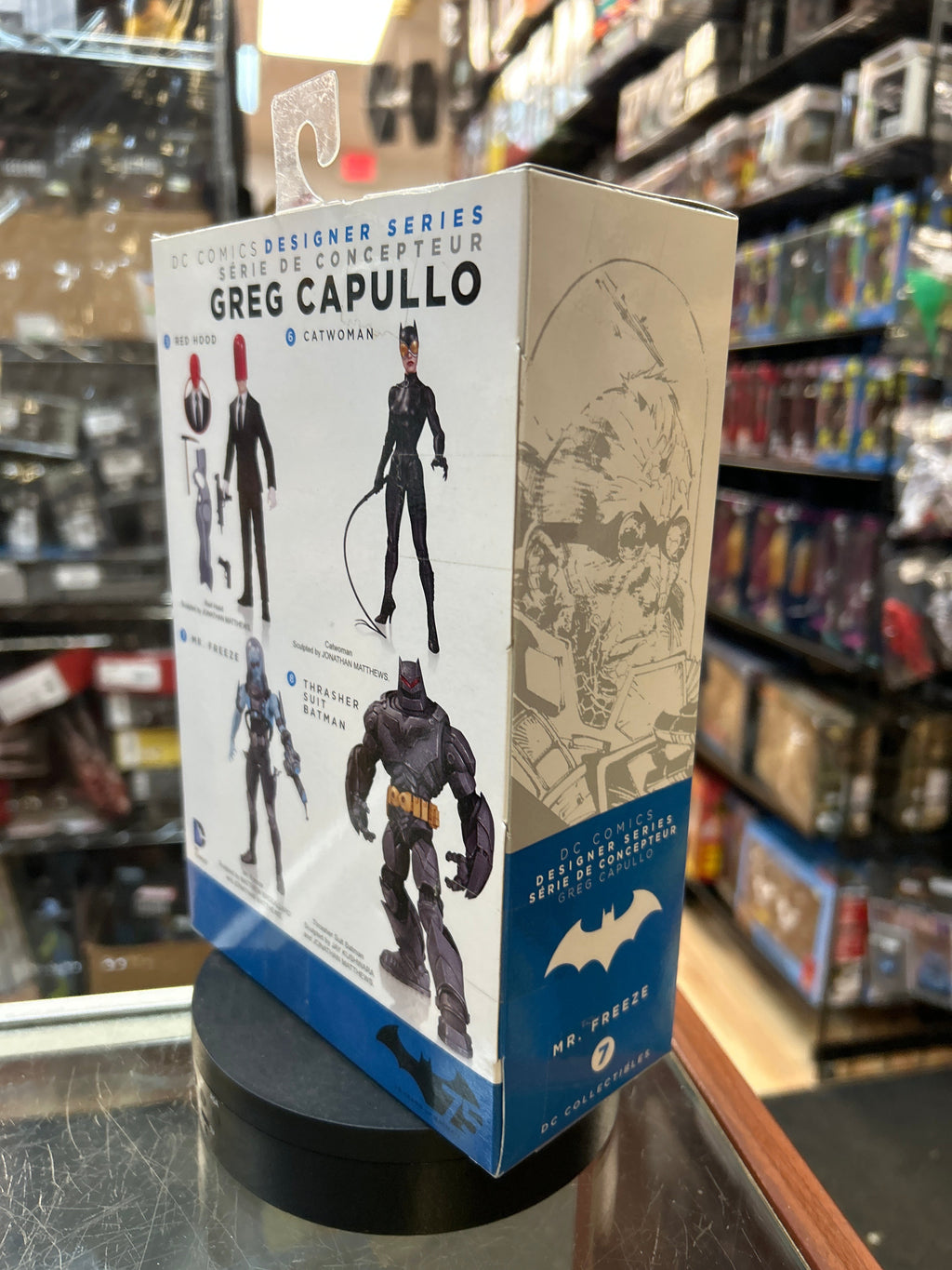 Mr Freeze -Greg Capullo- (DC Direct, Designer Series) **SEALED** product image 3, provided for visual reference and product