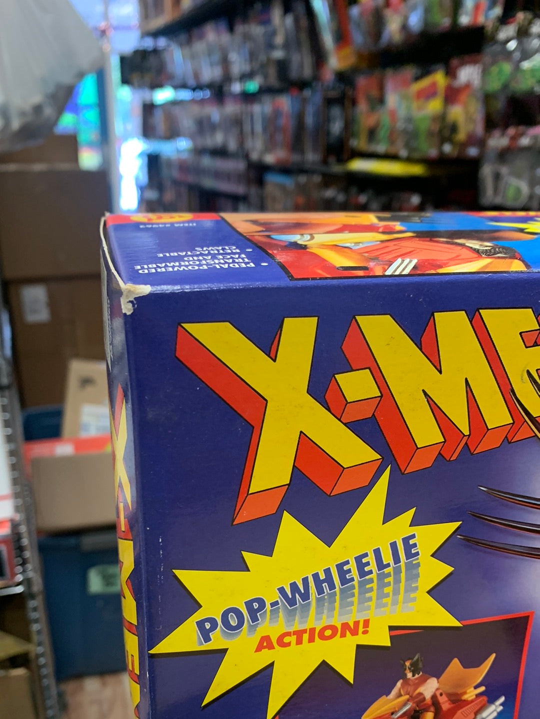 Wolverine Mutantcycle (Vintage X-Men, Toybiz) UNUSED product image 2, provided for visual reference and product detail review