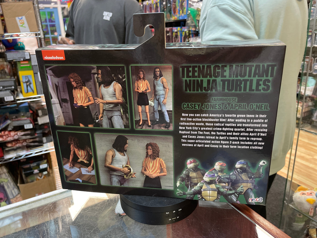 Casey Jones & April O Neil (Neca, TMNT) **SEALED** product image 2, provided for visual reference and product detail review
