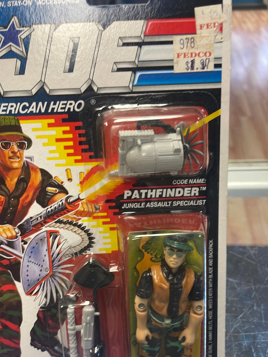 Pathfinder (Vintage GI Joe, Hasbro) Sealed product image 14, provided for visual reference and product detail review