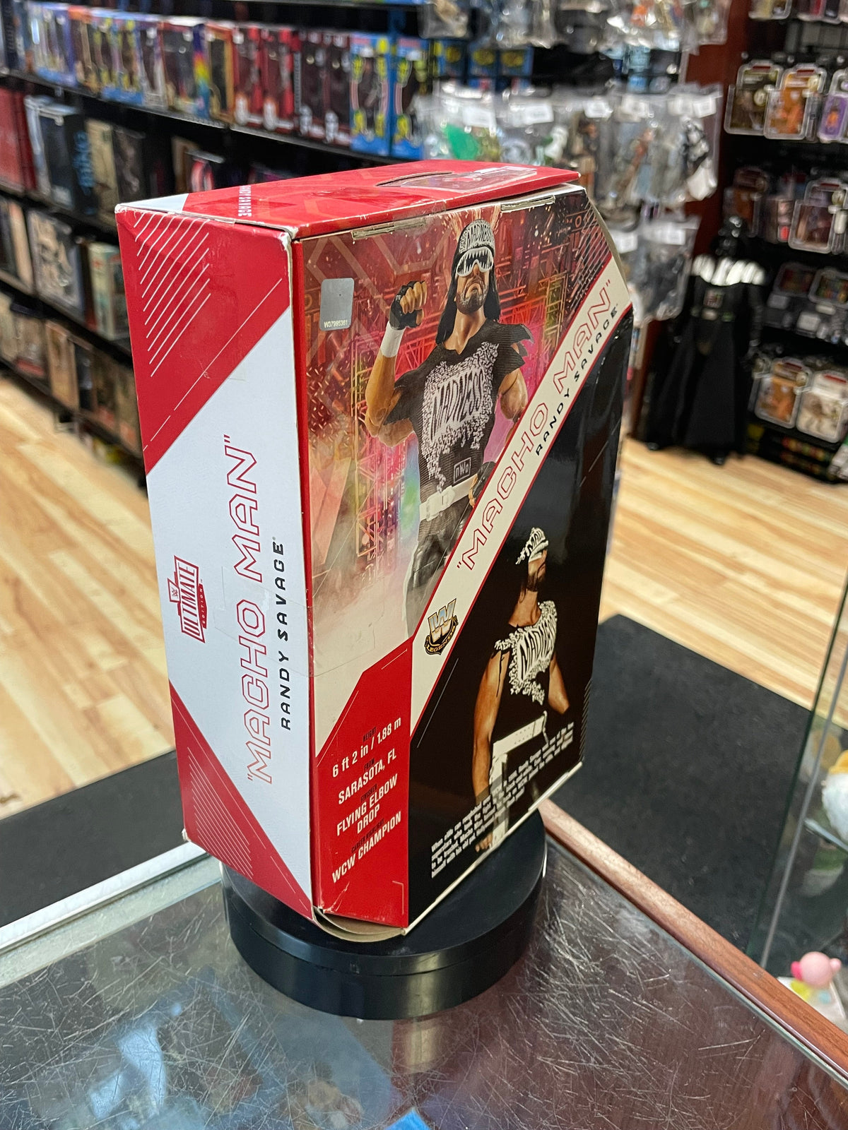 Macho Man Ultimate (WWE Ultimates, Mattel) **SEALED** product image 3, provided for visual reference and product detail