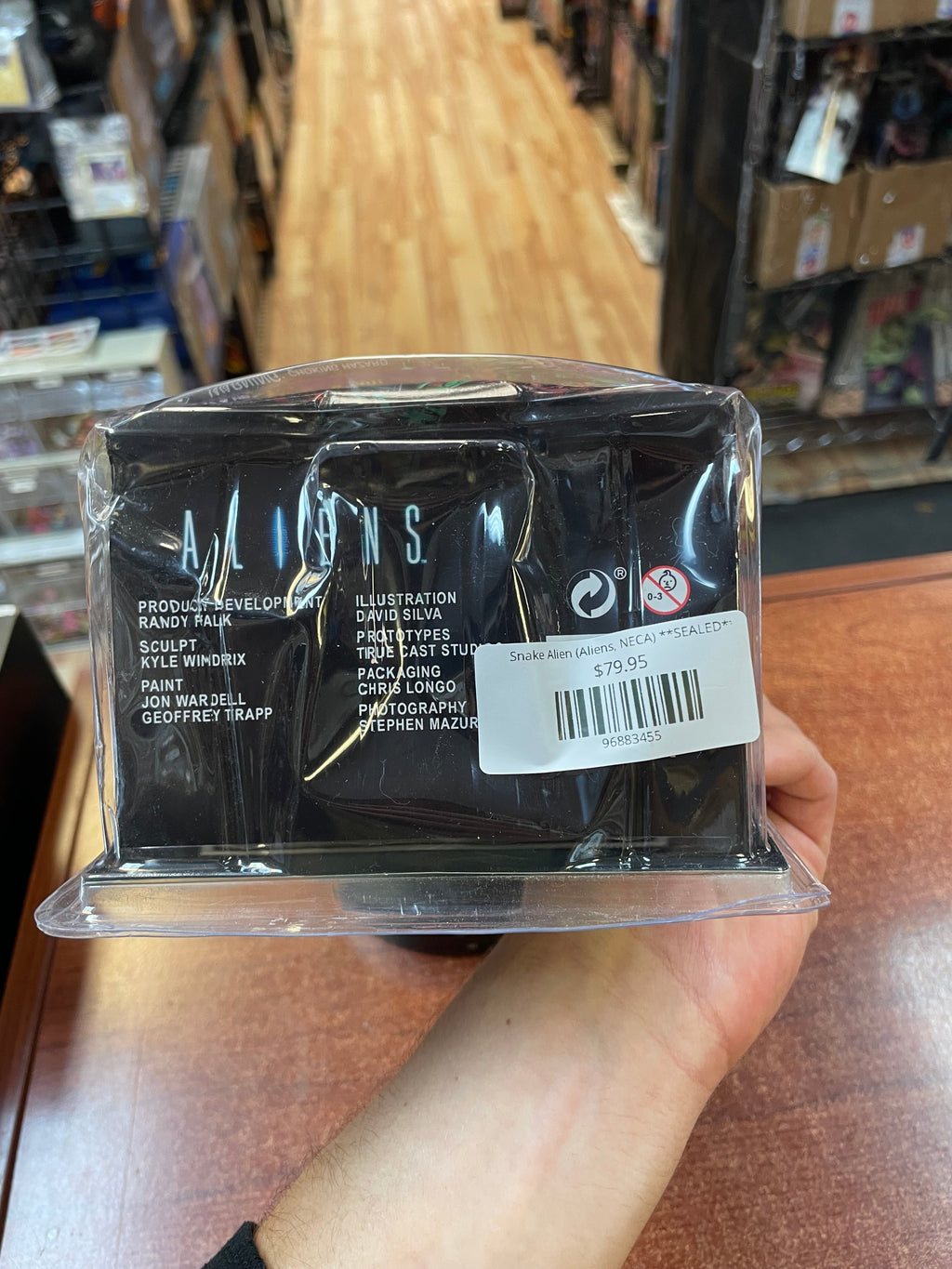 Snake Alien (Aliens, NECA) **SEALED** product image 5, provided for visual reference and product detail review